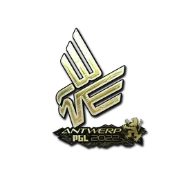 Sticker | Bad News Eagles (Gold) | Antwerp 2022