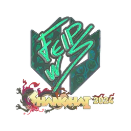 Sticker | felps (Holo) | Shanghai 2024