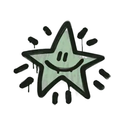 Sealed Graffiti | Shining Star (Cash Green)