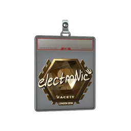 Sticker Slab | electronic (Gold) | London 2018