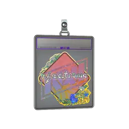 Sticker Slab | electronic (Glitter) | Rio 2022