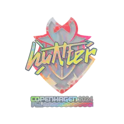 Sticker | huNter- (Holo) | Copenhagen 2024