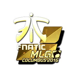 Sticker | Fnatic (Gold) | MLG Columbus 2016