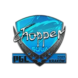 Sticker | chopper | Krakow 2017