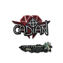 Sticker | cadiaN | Antwerp 2022