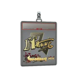 Sticker Slab | L1haNg (Gold) | Shanghai 2024