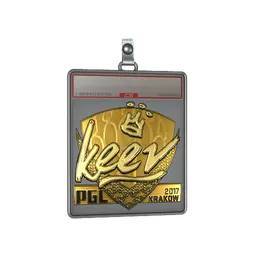 Sticker Slab | keev (Gold) | Krakow 2017