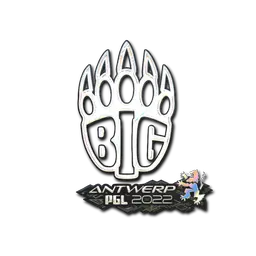 Sticker | BIG (Holo) | Antwerp 2022