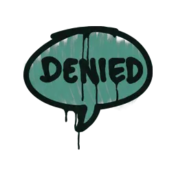 Sealed Graffiti | Denied (Frog Green)