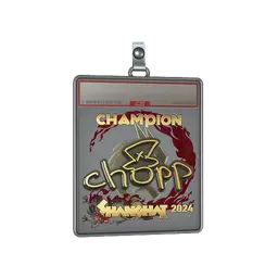 Sticker Slab | chopper (Gold, Champion) | Shanghai 2024