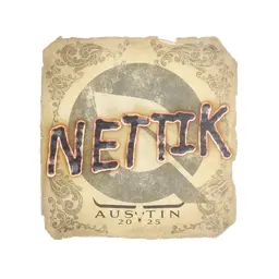 Sticker | nettik | Austin 2025
