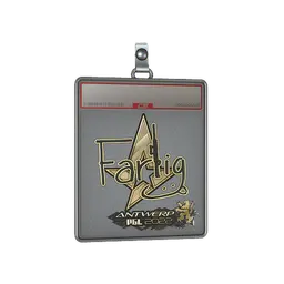 Sticker Slab | Farlig (Gold) | Antwerp 2022