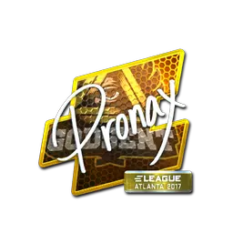 Sticker | pronax (Foil) | Atlanta 2017