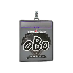 Sticker Slab | oBo (Foil) | Berlin 2019