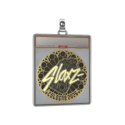 Sticker Slab | slaxz- (Gold) | Cologne 2026