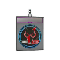 Sticker Slab | MTS GameGod Wolf (Foil) | Cologne 2014