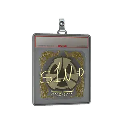 Sticker Slab | s1n (Gold) | Austin 2025