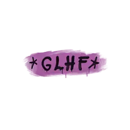 Sealed Graffiti | GLHF (Bazooka Pink)