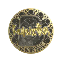 Sticker | kensizor (Gold) | Cologne 2026