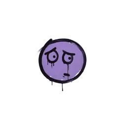 Sealed Graffiti | Worry (Violent Violet)