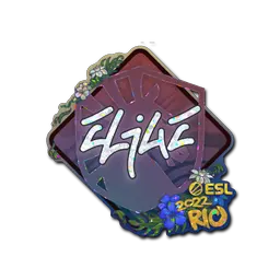 Sticker | EliGE (Glitter) | Rio 2022