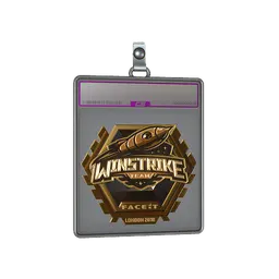 Sticker Slab | Winstrike Team (Gold) | London 2018