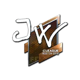 Sticker | JW (Foil) | Boston 2018