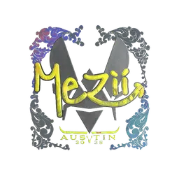 Sticker | mezii (Holo) | Austin 2025