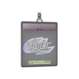 Sticker Slab | volt (Holo) | Copenhagen 2024
