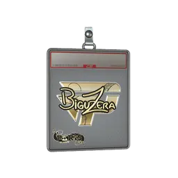 Sticker Slab | biguzera (Gold) | Paris 2023