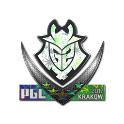 Sticker | G2 Esports (Holo) | Krakow 2017