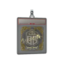 Sticker Slab | nicoodoz (Gold) | Austin 2025