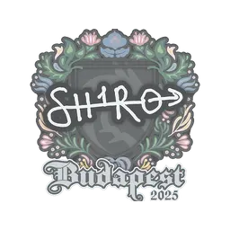 Sticker | sh1ro | Budapest 2025