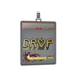 Sticker Slab | drop (Gold) | Shanghai 2024
