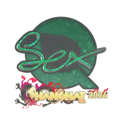 Sticker | dexter (Glitter) | Shanghai 2024