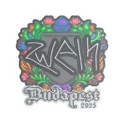 Sticker | zweih (Embroidered) | Budapest 2025