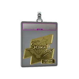 Sticker Slab | ScreaM (Gold) | Atlanta 2017