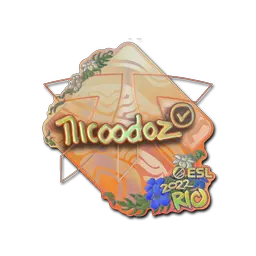 Sticker | nicoodoz (Holo) | Rio 2022