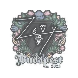 Sticker | zevy | Budapest 2025