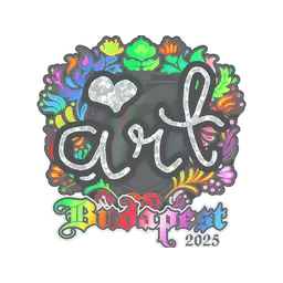 Sticker | arT (Holo) | Budapest 2025