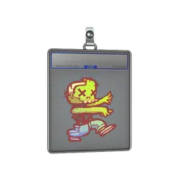 Sticker Slab | The Zombie