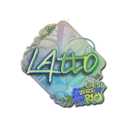 Sticker | latto (Holo) | Rio 2022
