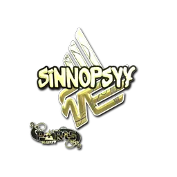 Sticker | sinnopsyy (Gold) | Paris 2023