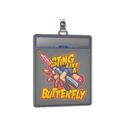 Sticker Slab | Sting Like A Butterfly