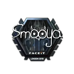 Sticker | smooya (Foil) | London 2018