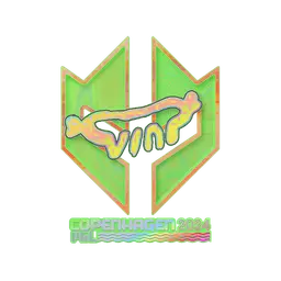 Sticker | VINI (Holo) | Copenhagen 2024