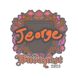Sticker | jeorge | Budapest 2025