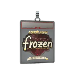 Sticker Slab | frozen (Gold) | Berlin 2019