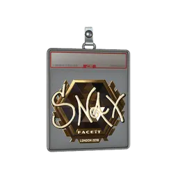 Sticker Slab | Snax (Gold) | London 2018