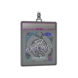 Sticker Slab | chopper (Holo) | Austin 2025